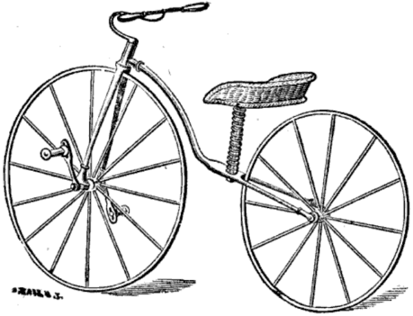 desenho do Velocipede